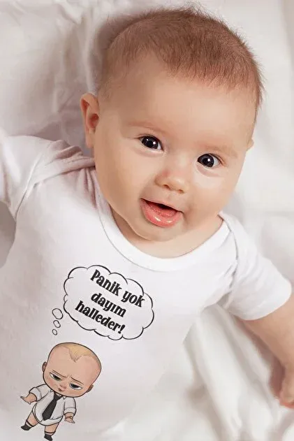 Bebek Organik Pamuklu Body 3lü Set